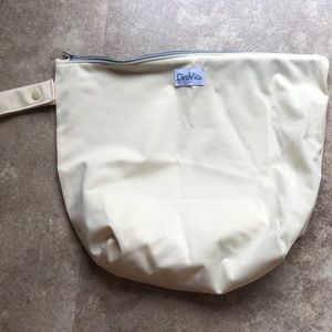 Grovia zippered wet bag- vanilla